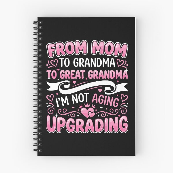 Item preview, From Mom To Grandma To Great Grandma I'm Not Aging Upgrading Grandparent  designed and sold by PopStars1993.