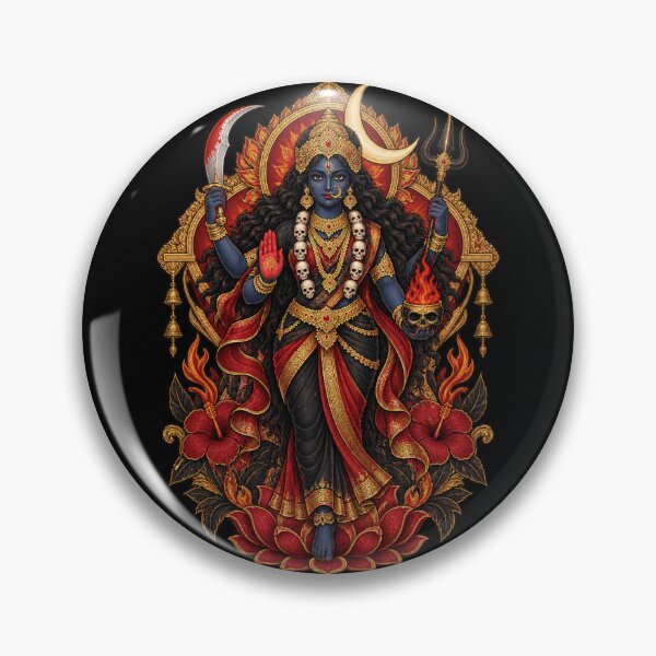 Item preview, Kali, the protector with the sacred trident designed and sold by lAnJefurtifeu.