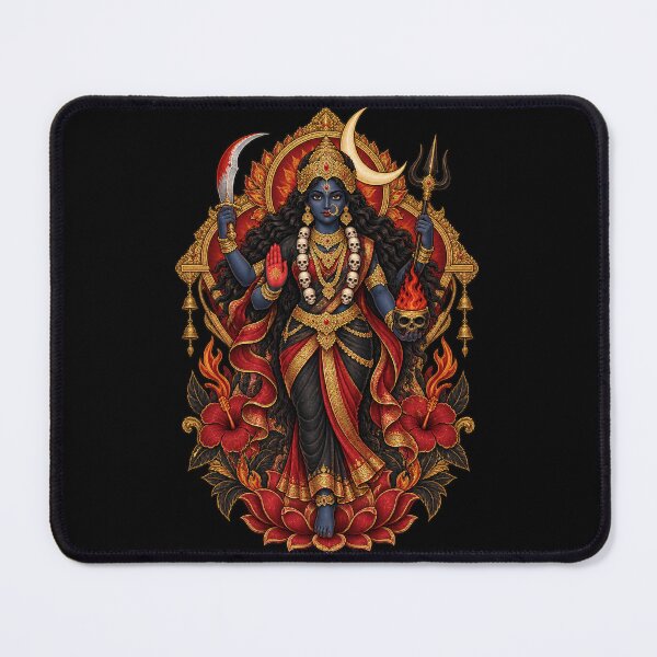 Item preview, Kali, the protector with the sacred trident designed and sold by lAnJefurtifeu.