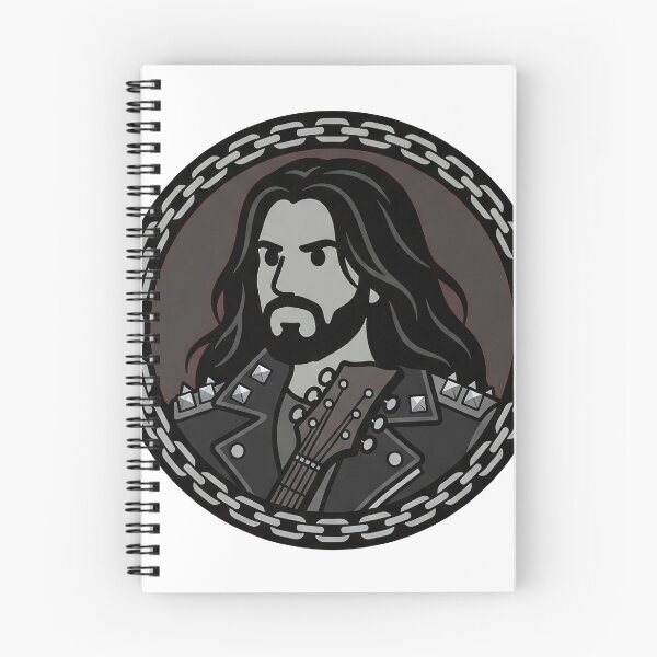Aperçu de l'œuvre Médaillon Metalhead avec guitare créée et vendue par eduardoroa22.