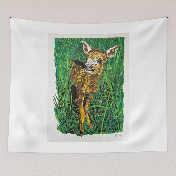 Item preview, Cute, curious animal surprised by the encounter designed and sold by Ccrisart75-.