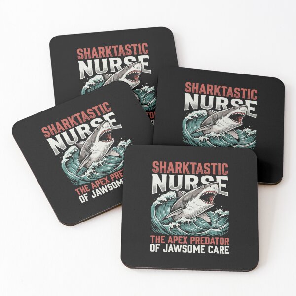 Item preview, Sharktastic Nurse The Apex Predator Of Jawsome Care For Healthcare Professionals designed and sold by PopStars1993.