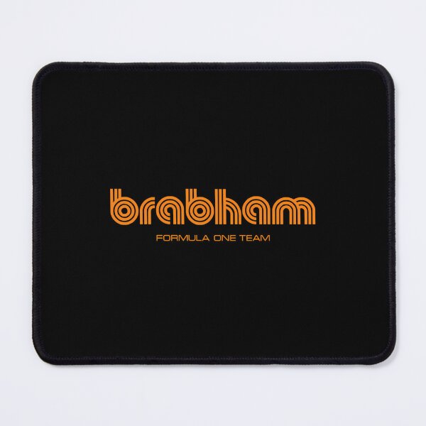 Item preview, Brabham Formula One 1972 Team - Hexagon Orange Print designed and sold by dansieminniej.