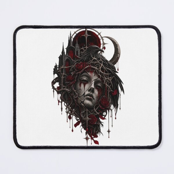 Item preview, The Raven And The Crimson Veil designed and sold by anitant.