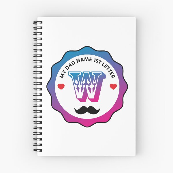 Item preview, My Dad Name First Letter - Personalized Name Initial Letter Typography | Custom First Alphabet Name Art | Monogram Initial Design designed and sold by 440CREATIVES.