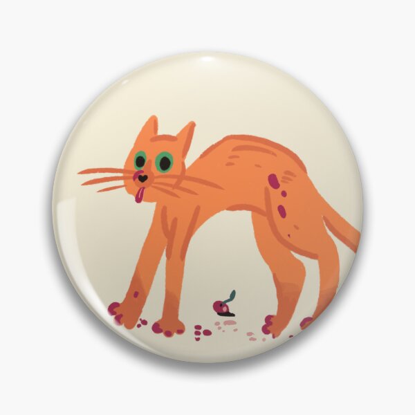Item preview, Birthday Menace Orange Cat  designed and sold by DanuskaArt.
