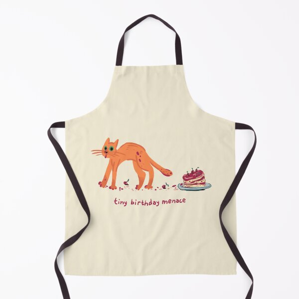 Item preview, Birthday Menace Orange Cat  designed and sold by DanuskaArt.