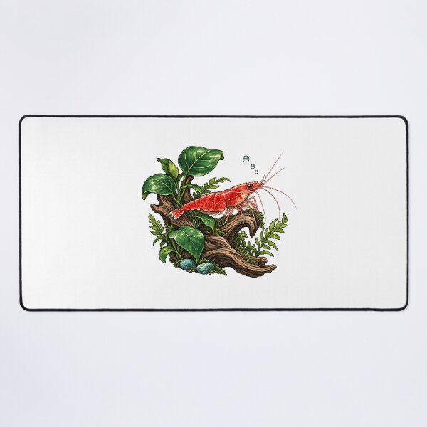 Item preview, Freshwater Aquarist Gift – Cherry Shrimp Botanical Garden designed and sold by UrbanCanvvas.