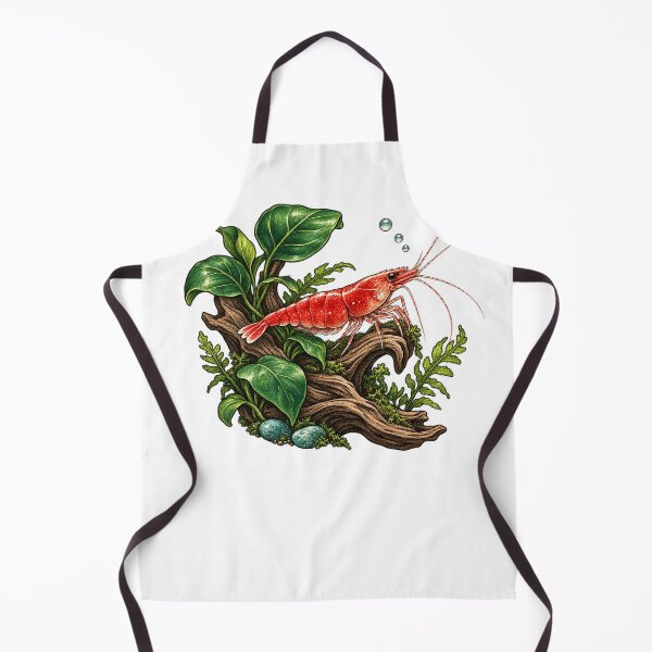 Item preview, Freshwater Aquarist Gift – Cherry Shrimp Botanical Garden designed and sold by UrbanCanvvas.