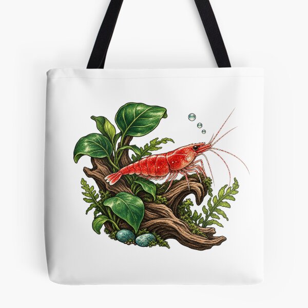 Artikelvorschau, Geschenk für Süßwasseraquarianer – Botanischer Garten für Kirschgarnelen entworfen und verkauft von UrbanCanvvas.