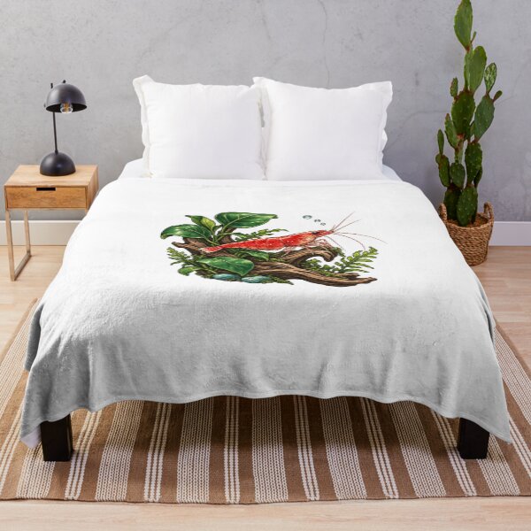 Item preview, Freshwater Aquarist Gift – Cherry Shrimp Botanical Garden designed and sold by UrbanCanvvas.