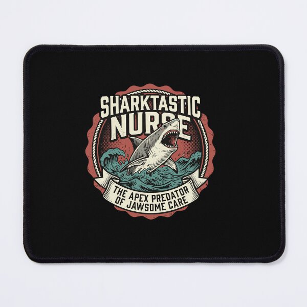 Item preview, Sharktastic Nurse The Apex Predator Of Jawsome Care Registered Nurse Medical Professional Humor designed and sold by PopStars1993.