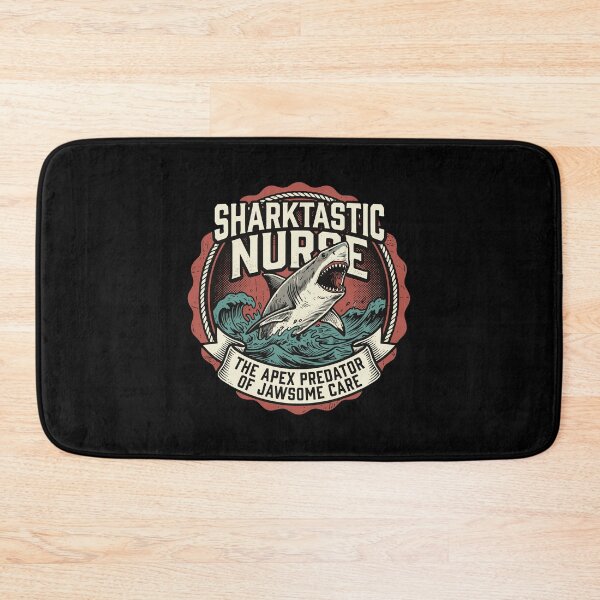 Item preview, Sharktastic Nurse The Apex Predator Of Jawsome Care Registered Nurse Medical Professional Humor designed and sold by PopStars1993.