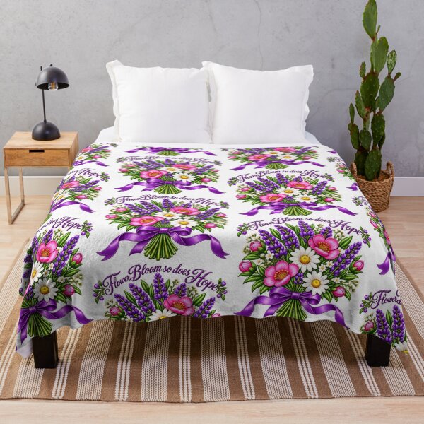 Item preview, Lavender Bloom with Grace and hope designed and sold by Afnan Store.