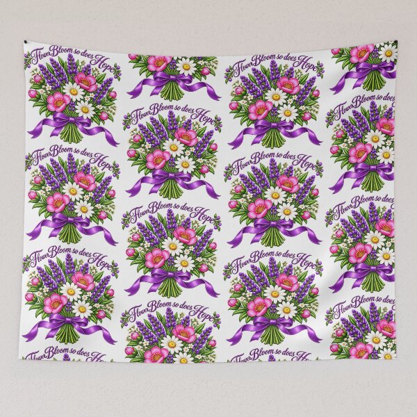 Item preview, Lavender Bloom with Grace and hope designed and sold by SABEHAT.