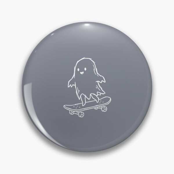 Item preview, Cute Skateboarding Ghost Skater Halloween Spirit designed and sold by SofiBlair.