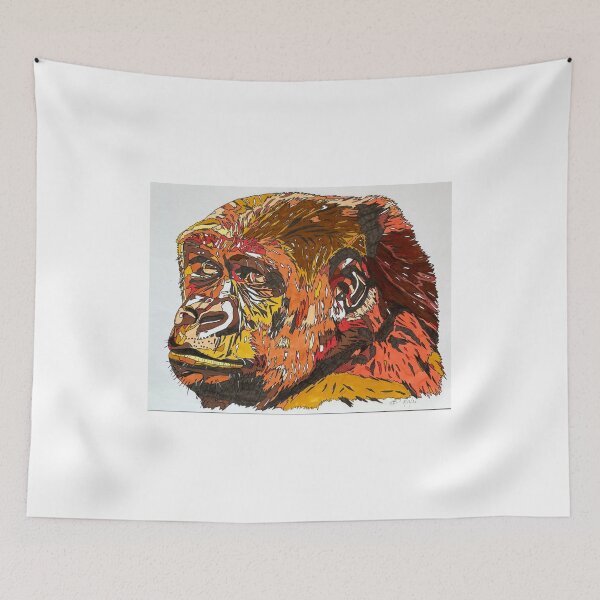 Item preview, Pop Art style monkey designed and sold by Ccrisart75-.