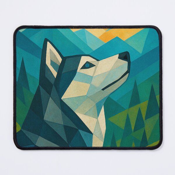 Item preview, Husky - a Geometric illustration. designed and sold by GalleryKauffeld.