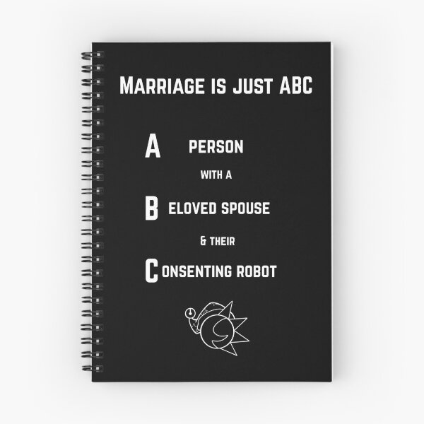 Item preview, ABCs of Marriage Sun&Moon - white text designed and sold by Jukebox-Arts.