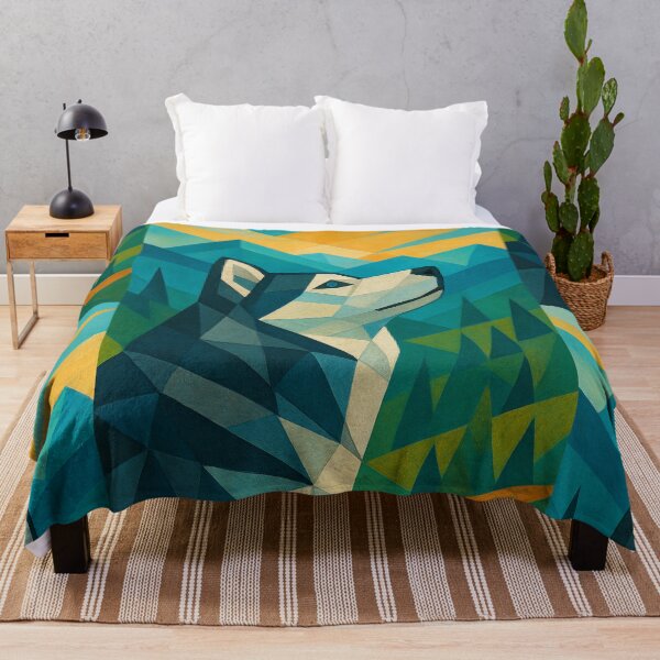 Item preview, Husky - a Geometric illustration. designed and sold by GalleryKauffeld.