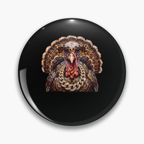 Item preview, Glam Turkey with Sunglasses Design designed and sold by RDGNR.