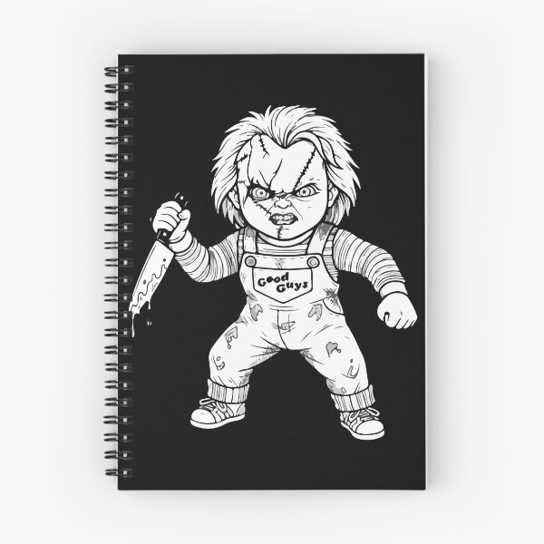 Item preview, Creepy Chucky Doll Line Art - Horror Killer Doll designed and sold by Brexmore3.