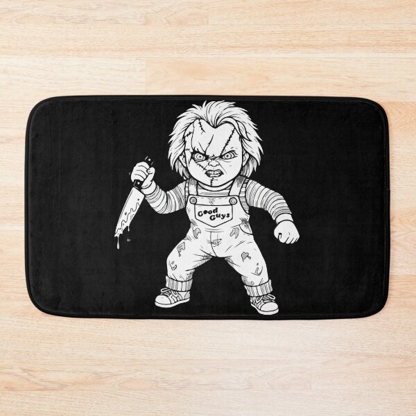 Item preview, Creepy Chucky Doll Line Art - Horror Killer Doll designed and sold by Brexmore3.
