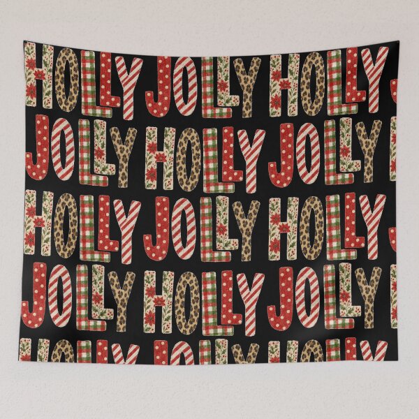 Item preview, Holly Jolly Christmas Pattern designed and sold by RDGNR.