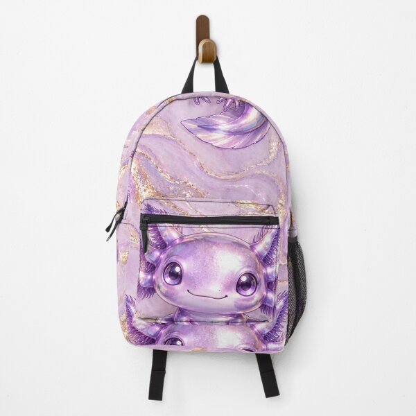 Item preview, Lavender Axolotl on Golden Marble designed and sold by Axokris.