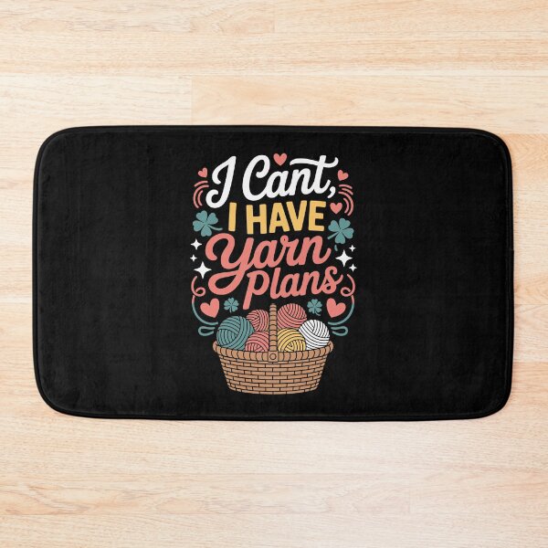 Item preview, I Can’t I Have Yarn Plans   designed and sold by jkrphoto.