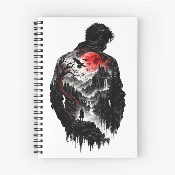 Item preview, Male Silhouette – Dark Fantasy Double Exposure designed and sold by TOMSZE.