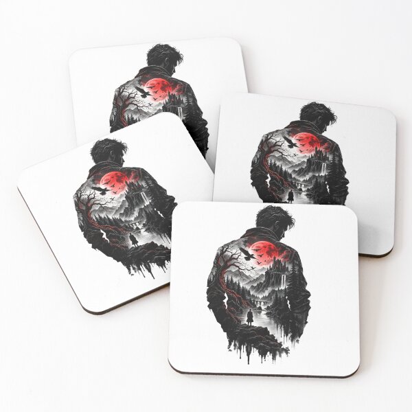 Item preview, Male Silhouette – Dark Fantasy Double Exposure designed and sold by TOMSZE.