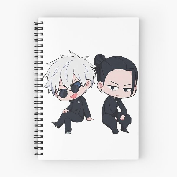 Item preview, Chibi Gojo & Geto Duo – Jujutsu Kaisen Cute Anime Art designed and sold by chiwuls.