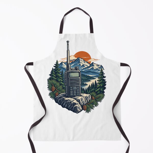 Item preview, Outdoor Radio Operator Gift – Forest Expedition Station designed and sold by UrbanCanvvas.
