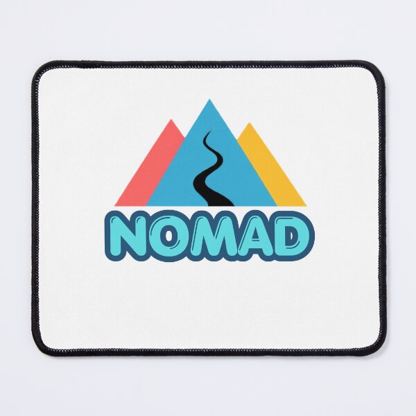 Item preview, Nomad Mountain Adventure Graphic Design Art designed and sold by Pawfect Vibes Hub.