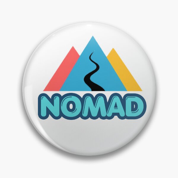 Item preview, Nomad Mountain Adventure Graphic Design Art designed and sold by Pawfect Vibes Hub.
