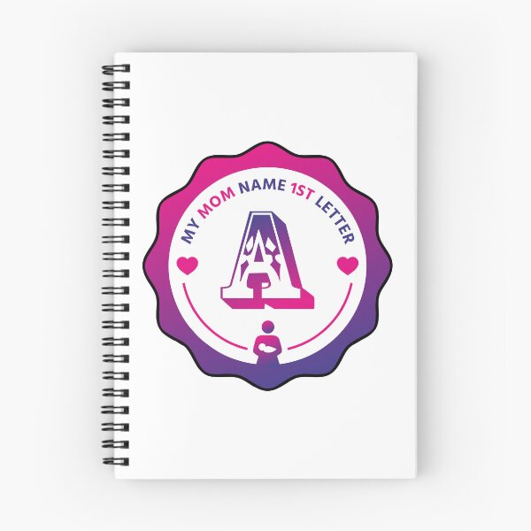 Item preview, My Mom Name First Letter - Personalized Name Initial Letter Typography | Custom First Alphabet Name Art | Monogram Initial Design designed and sold by 440CREATIVES.