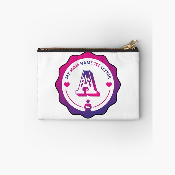 Item preview, My Mom Name First Letter - Personalized Name Initial Letter Typography | Custom First Alphabet Name Art | Monogram Initial Design designed and sold by 440CREATIVES.