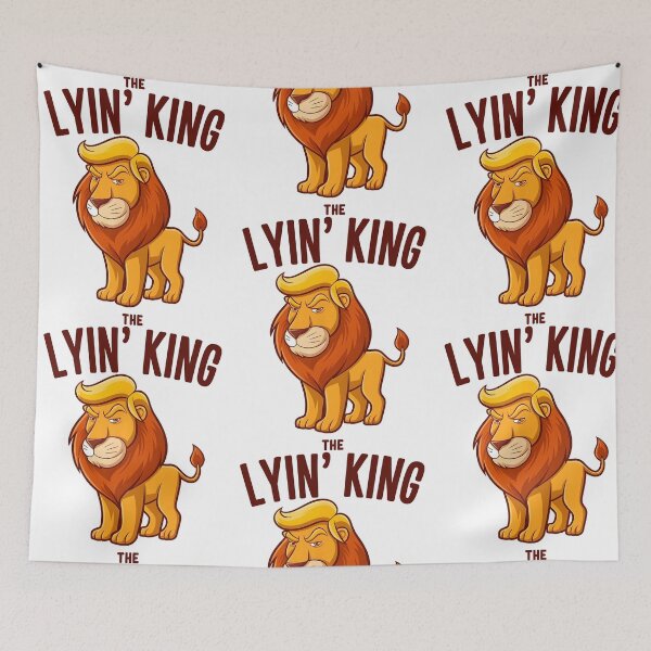 Item preview, The Lyin' King Funny Lion designed and sold by RDGNR.