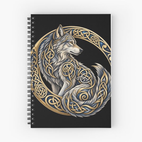 Item preview, Celtic wolf in interlacing patterns designed and sold by lAnJefurtifeu.