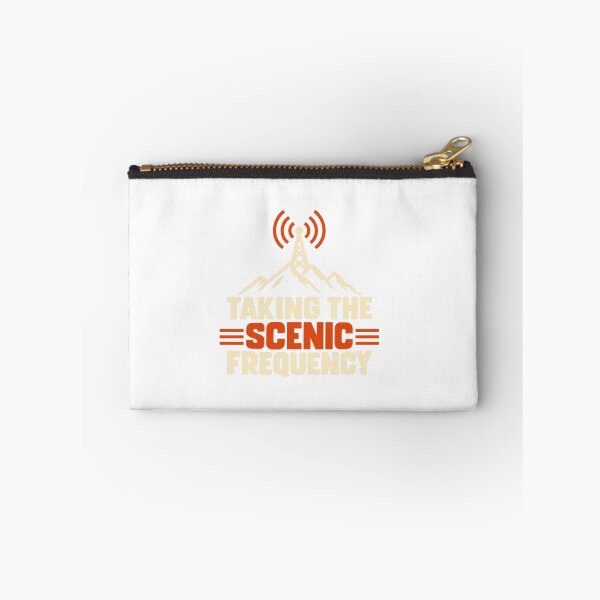 Item preview, Taking the Scenic Frequency – Funny Portable Ham Radio Gift designed and sold by UrbanCanvvas.