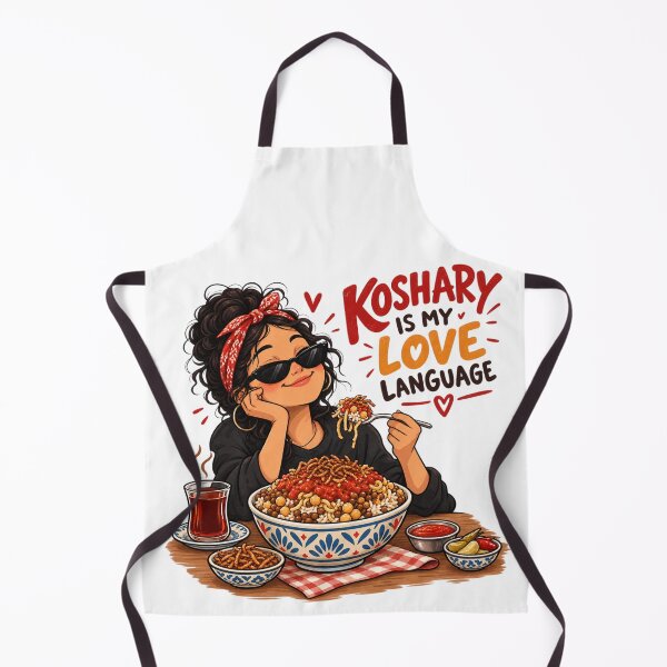 Item preview, Koshary Is My Love Language Egyptian Food Sticker designed and sold by KaBaRen.