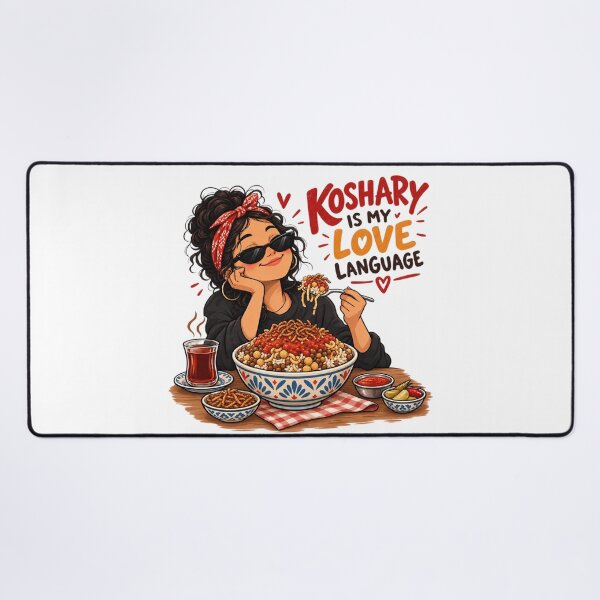 Item preview, Koshary Is My Love Language Egyptian Food Sticker designed and sold by KaBaRen.