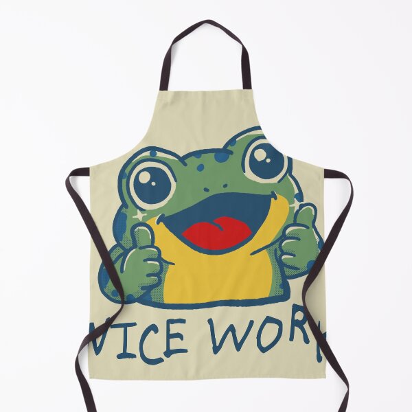 Item preview, Nice Work - Happy Frog Thumbs Up designed and sold by benyrhmt.