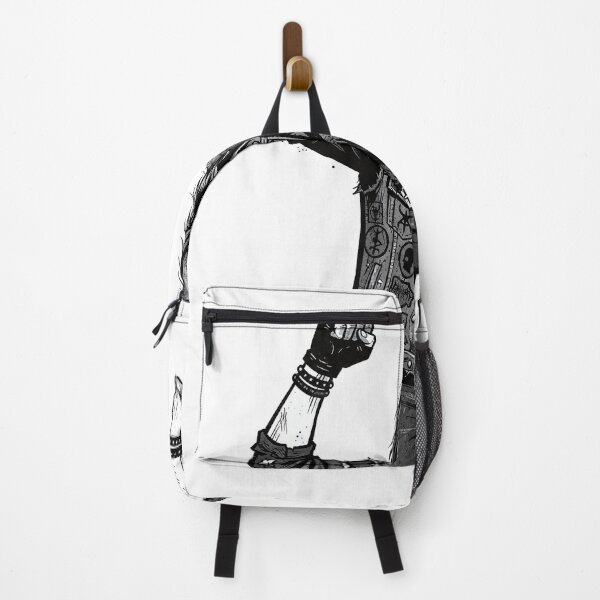 Item preview, Patched Denim Metalhead, Cut Paper designed and sold by eduardoroa22.