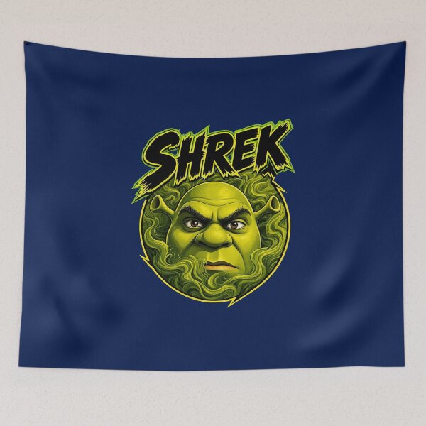 Item preview,  Green Ogre Monster Face  designed and sold by quachanh13.