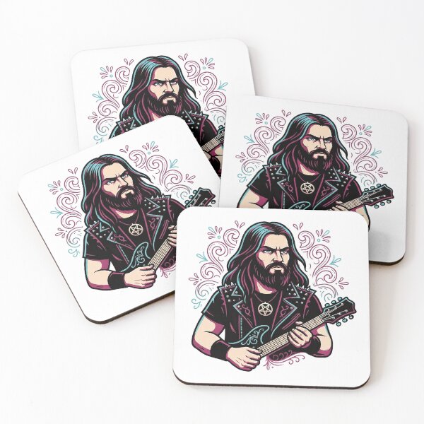 Item preview, Traditional Tattoo Style Metalhead designed and sold by eduardoroa22.