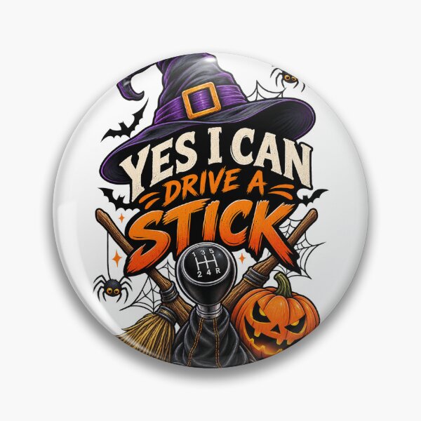 Item preview, Yes I Can Drive A Stick – Funny Halloween Manual Transmission Car Design designed and sold by CreativeNest Prints.