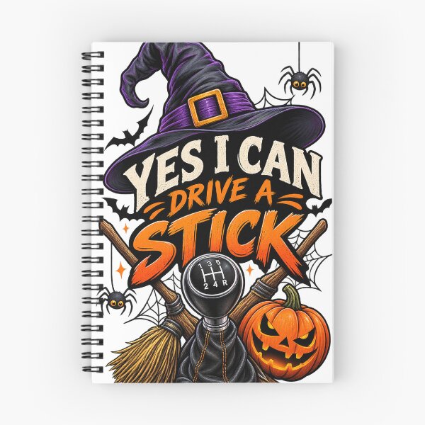 Item preview, Yes I Can Drive A Stick – Funny Halloween Manual Transmission Car Design designed and sold by CreativeNest Prints.