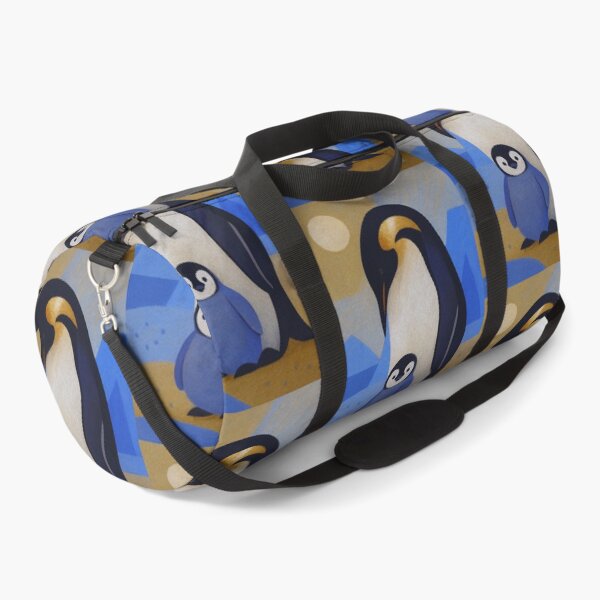 Item preview, Emperor penguin with chick painting designed and sold by GalleryKauffeld.